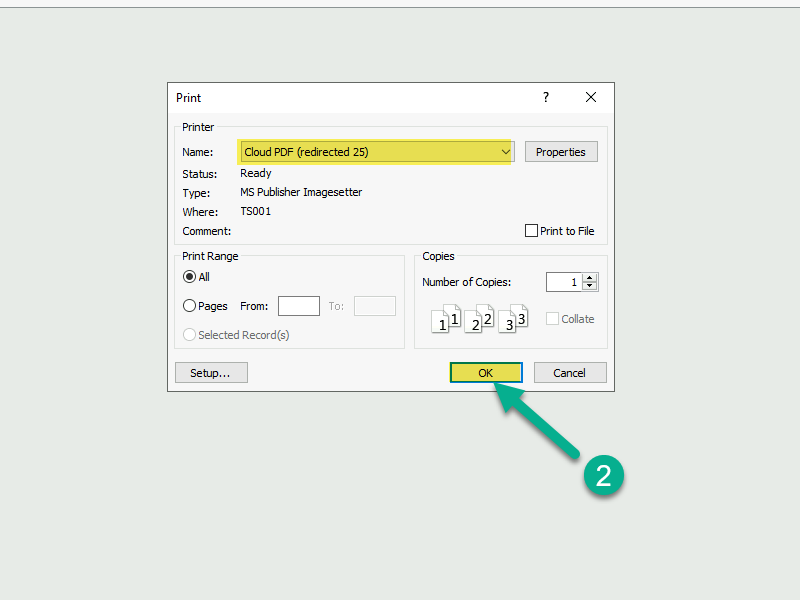 connect google cloud printer